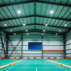 صالة للألعاب الرياضية مبنية حديثًا من الفولاذ لقاعة تنس الريشة وصالة تنس وصالة كرة السلة - Product Image 6