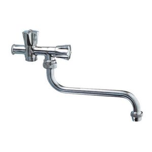 Robinet pivotant avec raccord pour machine à laver, accessoire de robinetterie de salle de bain 1/2 pouce - Product Image 1