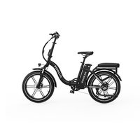 EU KOOLUX Vélo Pliant X16 avec Batterie Lithium 48V, Moteur Arrière 250W, Pneus Larges, Frein à Disque, 25Km/h, Couleur Personnalisée, Urbain