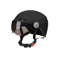 [Personnalisé] Casque de moto certifié 3C/DOT pour vélo électrique/véhicule électrique, protection solaire unisexe pour l'été, scooter