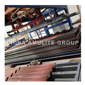 Ligne de tuiles de toit en fibrociment avec presse hydraulique robuste - Product Image 4