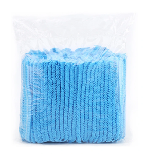 Junlong nhà máy bán dùng một lần hairnet lưới bouffant PP không dệt tóc Net cách ly chống bụi lưới MOB <span class=keywords><strong>cap</strong></span> - Product Image 6