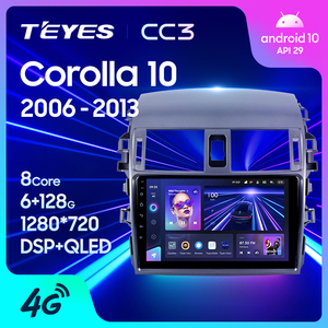 Teyes CC3 Car DVD Player cho Toyota <span class=keywords><strong>Corolla</strong></span> 2006-2013 9 inch màn hình cảm ứng đài phát thanh xe DVD player Android tự động - Product Image 5