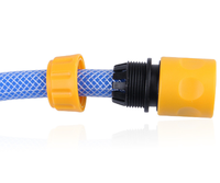 Adaptateur d'irrigation de jardin à dégagement rapide, durable, 3/4\" 1/2\", adaptateur de robinet en plastique PP, raccord fileté pour robinet d'eau, dégagement rapide