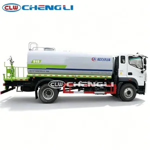 Camion arroseur Foton Aumark de 15,2 mètres cubes, vert, pour le lavage des routes et l'irrigation des espaces verts - Product Image 2