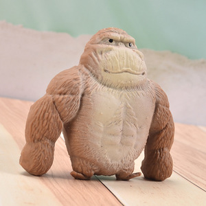 Juguete de Gorila Elástico para Descomprimir y Apretar, Figura Antiestrés Hecha de TPR para Niños y Niñas - Product Image 4