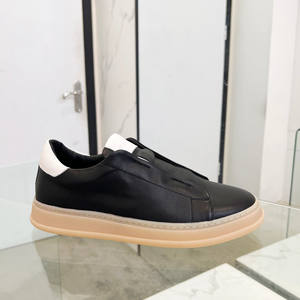 รองเท้าลำลองหนังวัวแท้สไตล์วินเทจสำหรับผู้ชาย รุ่นใหม่ประจำฤดูใบไม้ผลิและฤดูใบไม้ร่วง พื้นหนา ขายส่งจากโรงงาน - Product Image 6