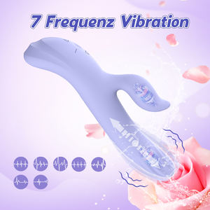 Ylove sokmak yapay penis oyuncak güçlü sıvı silikon tavşan vibratör G nokta USB şarj edilebilir yumuşak klitoral titreşim oyuncaklar kadınlar için - Product Image 3