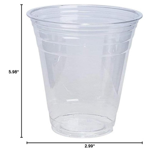 Custom 107mm Eco-Friendly Disposable Cups with Lids 14/16/20/24 oz Single Wall <b>Plastic</b> for Coffee Juice Wine Milkshake - Product Image 4