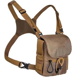 Sac de poitrine tactique en polyester imperméable avec fermeture éclair pour rangement de <span class=keywords><strong>jumelles</strong></span> et télescopes de sport en plein air, randonnée et escalade - Product Image 1