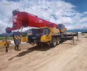 Grue de camion SANY d'occasion de 100 tonnes, grue hydraulique SANY d'occasion, machine de construction d'occasion en bon état - Product Image 2