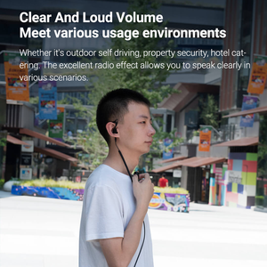 Auricular con <span class=keywords><strong>Cable</strong></span> de 3 mm Youpin Beebest H1 para Walkie Talkie Lite/1S/2/2S de Mijia, Auricular con Gancho para la Oreja, <span class=keywords><strong>Cable</strong></span> en <span class=keywords><strong>Espiral</strong></span>, Auriculares para Walkie Talkie - Product Image 6