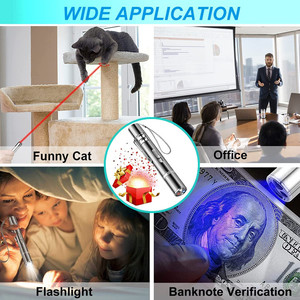 Pet interactivo Chaser gato juguetes, luz interior Tease gato jugando formación Chaser <span class=keywords><strong>puntero</strong></span> juguete bolígrafo <span class=keywords><strong>puntero</strong></span> láser gato de juguete - Product Image 6