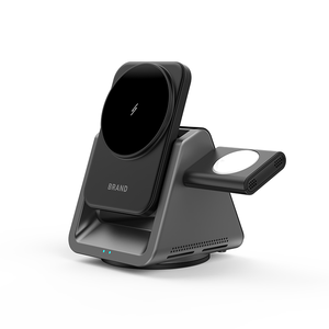 Sản phẩm bán chạy nhất của du lịch xách tay 3-in-1 sạc không dây từ tính sạc nhanh đứng - Product Image 3