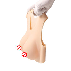 หน้าอกซิลิโคนเทียมทรงกลมสำหรับการแต่งตัว - Product Image 2