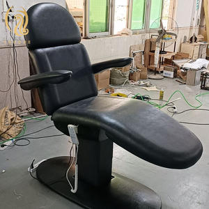 Chuque เตียงสปา PVC ระดับไฮเอนด์พับได้พร้อมพนักพิงหลังปรับได้สำหรับการสักและใช้ในร้านเสริมสวย - Product Image 1