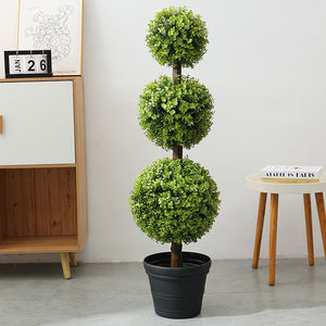 Plante en <span class=keywords><strong>pot</strong></span> d'<span class=keywords><strong>eucalyptus</strong></span> simulé avec <span class=keywords><strong>pot</strong></span> arbre de décoration intérieure de bureau de salon de style nordique - Product Image 3