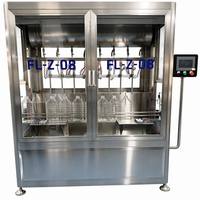 Machine de remplissage automatique de liquides par gravité contrôlée par PLC HuiMing CYGZ-0A 220V/110V pour bouteilles en plastique, eau, cosmétiques, produits chimiques