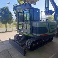 Mini-excavatrice compacte Zoomlion ZE75G, excavatrice sur chenilles hydraulique de 7,5 tonnes à vendre