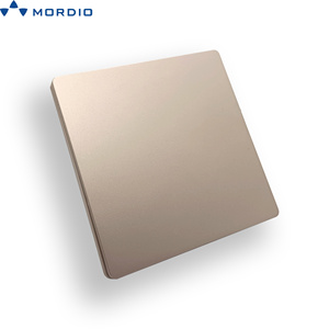 T1 GCC saso mỏng Bảng điều chỉnh 1/2/3/4 gang tường chuyển đổi anh sang trọng tường thiết bị chuyển mạch vàng 1 gang chuyển đổi - Product Image 2