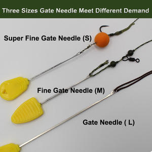 Kit di attrezzi per sartiame per attrezzi da pesca alla carpa Boilie Needle Bait Stopper Fish Drill Tackle per realizzare esche - Product Image 5