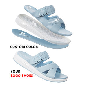 بيع بالجملة صنادل نسائية مقاومة للماء صنادل مخصصة مصبوبة لدعم قوس إيفا صنادل خدمة OEM - Product Image 3