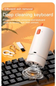 Kit de Limpieza de Teclado de Computadora 21 en 1, <span class=keywords><strong>Limpiador</strong></span> Multifuncional de <span class=keywords><strong>Pantalla</strong></span> de Teléfono y Cámara con Varilla de Limpieza Extensible para Computadora Portátil - Product Image 4