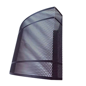 OEM nhà máy màu đen kim loại lưới loa lưới tản nhiệt bao gồm dệt thiết kế phụ kiện cho ngoài trời Hộp âm thanh đóng gói - Product Image 2