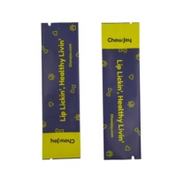 Joint à dos en aluminium avec impression numérique personnalisée, pièces, emballage en plastique pour petit sucre, miel et poudre de boisson, sacs d'échantillon