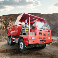 Camion benne minier HOWO de Chine pour le transport de sable et de gravier dans les mines à ciel ouvert et l'utilisation sur chantiers accidentés