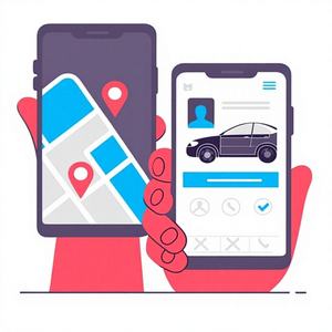 Plateforme d'application mobile Brilliant Taxi Development pour Android et iOS avec interface utilisateur (UI) et expérience utilisateur (UX) personnalisées et outils avancés de gestion des trajets - Product Image 3