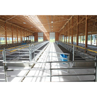Abri pour bétail à montage rapide et protection solaire