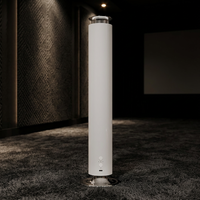 Diffuseur d'arômes intelligent de luxe à piles, sans eau, pour huiles essentielles, en métal, 100 ml, chargement Type-C, éclairage RGB, pour table, usage domestique