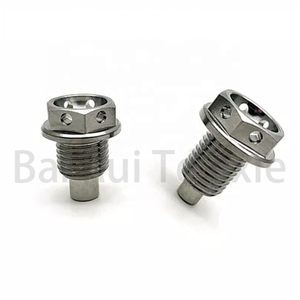 Produttore Professionale di Tappi di Scarico Olio in Titanio GR5 <span class=keywords><strong>M12</strong></span> M14*1.5*12mm M16 M18 M20 per Ricambi Auto - Product Image 5