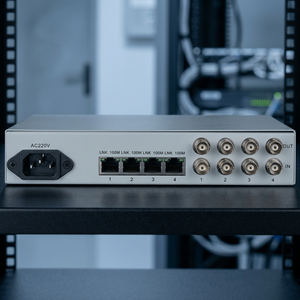 ตัวเชื่อมต่อ RF 4E1 ไปยังโมดูลแปลงโปรโตคอลอีเธอร์เน็ต-แบบติดตั้งบน PCB สำหรับเครือข่ายโทรคมนาคม - Product Image 2