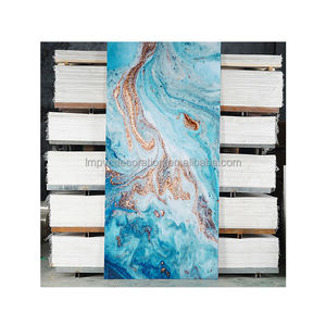 Lámina Decorativa <span class=keywords><strong>para</strong></span> Pared con Patrón Personalizado, Instalación Adhesiva, Protección UV, Diseño Interior, PVC, Mármol, Impresión 3D - Product Image 3