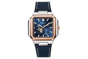 Montre automatique tendance à phase de lune luminescente, étanche, avec bracelet en plastique personnalisé, logo tendance, vente chaude pour homme - Product Image 3