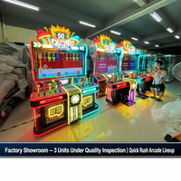 Jeu de rédemption de billets à monnayeur, à action rapide et rapide, certifié CE, pour parcs d'attractions commerciaux Playfun, destiné aux États-Unis et à l'Europe (FEC)
