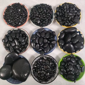 Đá Cuội đánh bóng chất lượng cao cho cảnh quan sân vườn, trang trí hồ cá, lối đi đá đen, trắng và nhiều màu - Product Image 3