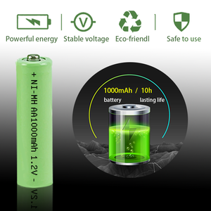 <span class=keywords><strong>NI</strong></span>-<span class=keywords><strong>MH</strong></span> AA 1000mAh 1.2V nickel métal hydrure batteries (<span class=keywords><strong>ni</strong></span>-<span class=keywords><strong>mh</strong></span>) cellule rechargeable <span class=keywords><strong>ni</strong></span>-<span class=keywords><strong>mh</strong></span> batterie pour jouets caméra clavier lampe de poche - Product Image 5