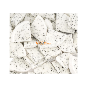 Mitades de Pitaya Blanca Congeladas IQF BRC a Granel |   Fruta del Dragón HALAL para la Industria de Extractos Nutracéuticos y Suplementos - Product Image 1