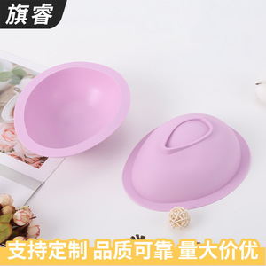 Easter Egg Silicone Mold Violet 1 Piece Baking Mold For Cake Chocolate Pudding DIY - Product Image 3