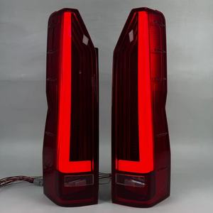 For 2019-2022 Hiace 300 Modified <b>Red</b> <b>LED</b> Tail <b>Lights</b> With and Sequential Turn Signals 19-22 <b>LED</b> Tail <b>Lights</b> Enhance Visibility a - Product Image 1