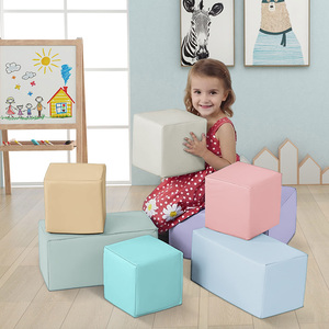 Blocs <span class=keywords><strong>de</strong></span> construction en mousse, ensemble <span class=keywords><strong>de</strong></span> <span class=keywords><strong>jeux</strong></span> doux pour les tout-petits et les bébés, ensemble <span class=keywords><strong>de</strong></span> <span class=keywords><strong>6</strong></span> pièces, <span class=keywords><strong>aire</strong></span> <span class=keywords><strong>de</strong></span> <span class=keywords><strong>jeux</strong></span> intérieure - Product Image 4