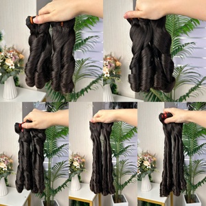 ผมแท้ธรรมชาติ 12a Fumi Super Double Drawn แบบสปริงแฮร์บันเดิล - Product Image 6