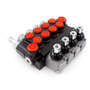 วาล์วควบคุมทิศทางแบบโมโนบล็อก รุ่น P40-G12-G38-OT แบบแมนนวล |   วาล์วไฮดรอลิก VSD6 ขายส่งและผลิตแบบ OEM - Product Image 1