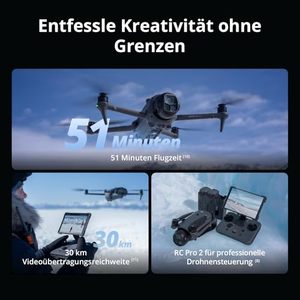 Mavic4 Pro 6K HDR <b>Drone</b> for Mapping Surveying and Inspection 100MP 4/3 CMOS Long Flight Time O4 Video Transmission RC Controller - Product Image 2