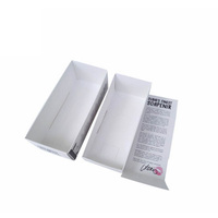 Emballage personnalisé pour chaussettes, boîte cadeau, 10 pièces