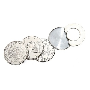 Especial 1 Uds aleta magnética moneda mariposa dinero <span class=keywords><strong>trucos</strong></span> de magia accesorio para escenario comedia callejera accesorios de Metal duraderos - Product Image 1
