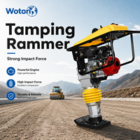 Pilon vibratoire thermique portatif pour travaux de construction – Compacteur de terre efficace – Prix compétitif